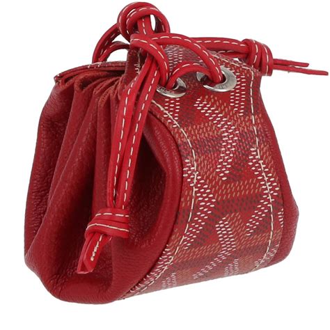 goyard porte-monnaie red